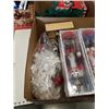Image 2 : 2 BOXES OF CHRISTMAS DECOR AND NUTCRACKERS