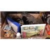 Image 2 : 2 TRAYS OF CRYSTAL, COLLECTABLES, CERAMIC VASES