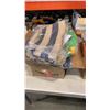 Image 2 : 3 BOXES OF NEW BABY CLOTHES, BEACH BAGS AND SLIPPERS