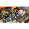 Image 2 : 4 TOTES OF CHRISTMAS DECOR