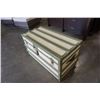 Image 2 : VINTAGE WOOD STEAMER TRUNK