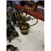 Image 8 : 7 PC SILVER PLATE AND BRASS COLLECTIBLES