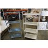 Image 1 : 2 METAL 4 TIER SHELVES