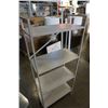 Image 3 : 2 METAL 4 TIER SHELVES