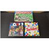 Image 1 : 3 BRAND NEW SEALED BOARD GAMES - MONOPOLY, CLUE, AND TWISTER