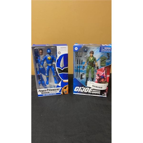 2 BRAND NEW FIGURES - BLUE RANGE AND LADY JAYE