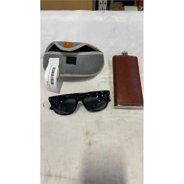 PEPPERS SUNGLASSES AND EDELSTAHL ROSTFREI FLASK