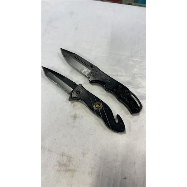 NAVY SEALS AND LINTON FOLDING KNIVES