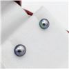 Image 3 : 10KT. YELLOW GOLD 5MM GENUINE FRESHWATER PEARL EARRINGS, W/A $320.00