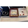 Image 3 : LOT OF SILVER NECKLACES, BRACELETS AND MORE