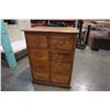 Image 1 : ANTIQUE 8 DRAWER CHEST OF DRAWERS