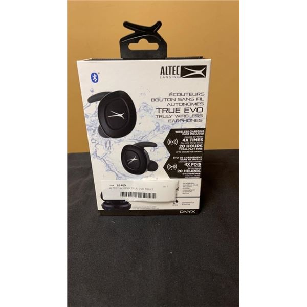 ALTEC LANSING TRUE EVO TRULY WIRELESS EARBUDS TESTED AND WORKING