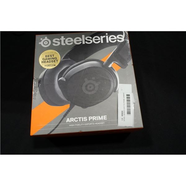 STEEL SERIES ARCTIS PRIME GAMING HEDSET - MICROPHONE DOES NOT WORK, HEAPHONES WORK, RETAIL $124.99