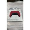 Image 1 : PLAYSTATION DUALSENSE WIRELESS CONTROLLER, RED - TESTED WORKING, RETAIL $79.99