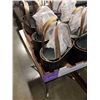 Image 2 : 2 TRAYS OF METAL BASKETS / PLANTERS