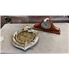 Image 1 : CIRCA WESTMINSTER CHIME MANTLE CLOCK AND APPOLO ANCHOR CLOCK