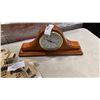 Image 2 : CIRCA WESTMINSTER CHIME MANTLE CLOCK AND APPOLO ANCHOR CLOCK