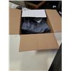 Image 1 : BOX OF LULULEMON CLOTHING MENS 34,38, 40 ARCTERYX PANTS SIZE 36