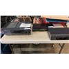 Image 1 : KENWOOD 105VR SURROUND SOUND RECIEVER WITH PANASONIC DVD PLAYER AND JVC CASSETTE PLAYER ALL WORKING