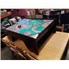 Image 1 : BROWN KIDCRAFT ACTIVITY TABLE WITH UNDER STORAGE