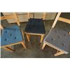 Image 8 : WOOD DINING TABLE WITH 6 CHAIRS