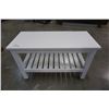 Image 1 : WHITE 2 TIER STAND