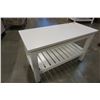 Image 3 : WHITE 2 TIER STAND