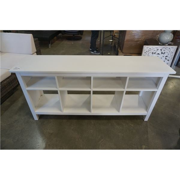 WHITE SHELF - 5 FOOT 2 INCHES WIDE X 30 INCHES TALL