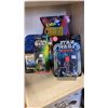 Image 2 : 3 STARWARS ACTION FIGURES, RIVAL NERF GUN, XMEN ACTION FIGURE AND TOY CAR