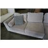 Image 2 : ELITE SOFA DESIGN UPHOLSTERED SECTIONAL WITH THROW PILLOWS