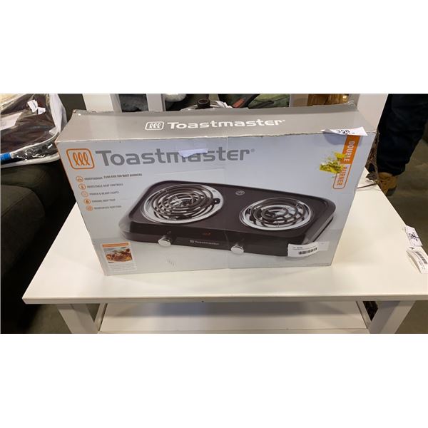 TOASTMASTER DOUBLE ELEMENT COOKTOP