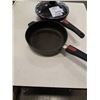 Image 2 : 2 GERMAN WOLL DETATCHABLE HANDLE FRYING PANS