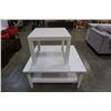 Image 1 : WHITE IKEA COFFEE AND ENDTABLE