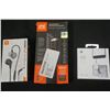 Image 1 : One For All Smart 8-Device Universal Remote Control, JBL Endurance Run Headphones and Mobile Square 