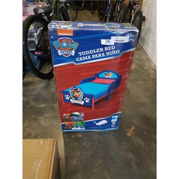 PAW PATROL TODDLER BED IN BOX