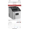 Image 1 : 48 Lbs Stainless Self-Clean Ice Maker with LCD Display