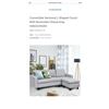 Image 1 : Convertible Sectional L-Shaped Couch With Reversible Chaise-Gray HW65239GR