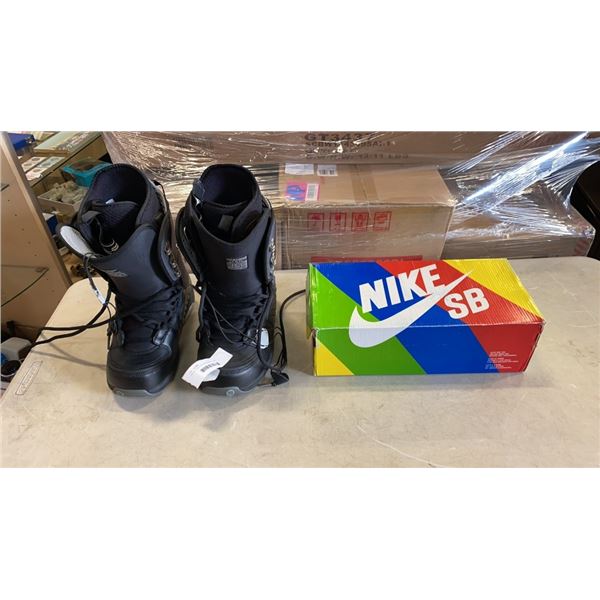 REPRODUCTION NIKE RUNNERS AND BURTON SNOWBOARD BOOTS