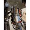 Image 2 : LOT OF BELTS AND PADDED COAT HANGERS