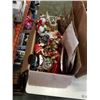 Image 2 : 2 BOXES OF CHRISTMAS FIGURES AND DECOR