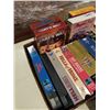 Image 3 : CASE OF 15- 8 TRACK TAPES AND BOX OF MOVIES