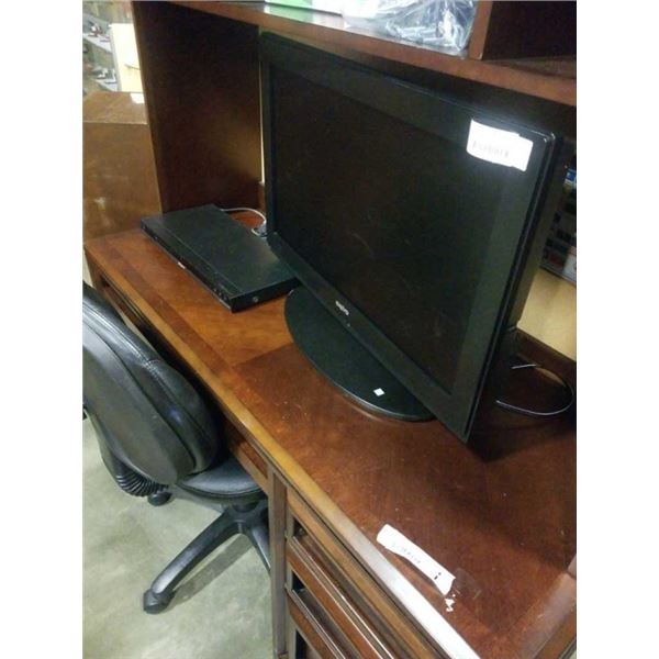 SANYO 26 INCH TV AND DVD PLAYER, BOTH WORKING