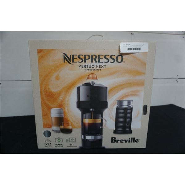 BRAND NEW NESPRESSO VERTUO NEXT AND AEROCCINO 3 ESPRESSO MAKER BUNDLE