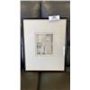 Image 9 : 2 VINTAGE FRAMED SKETCHINGS AND WALL HANGING