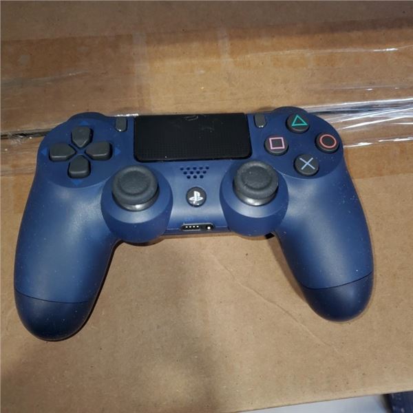 BLUE PLAYSTATION 4 WIRELESS DUAL SHOCK 4 CONTROLLER TESTED AND WORKING