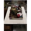 Image 1 : BOX OF VARIOUS CHRISTMAS DECORATIONS