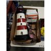 Image 2 : 4 LANTERNS 2 ARE NEW AND LOT OF LIGHTHOUSE COAT HOOKS AND MORE
