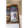Image 7 : 2 BOXES OF SPIDERMAN COLLECTIBLES, FISHING ROD AND HOCKEY CARDS