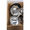 Image 4 : SET OF ALL-CLAD STAINLESS POTS AND PANS, AND KIRKLAND SIGNATURE MIXING BOWL SET