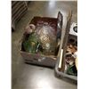 Image 2 : 2 TRAYS OF CERAMICS, GLASSWARE, CUT TO CLEAR GLASSES